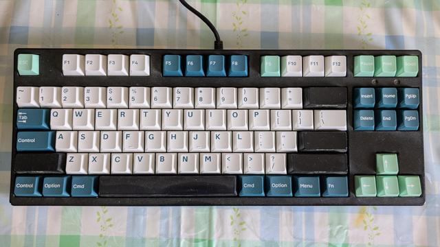 Green, White and Black